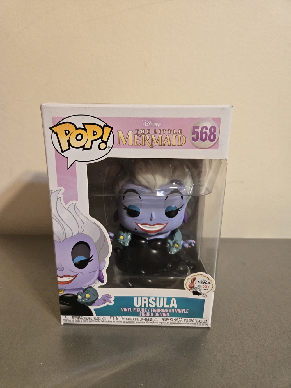 Funko Pop! Disney: The Little Mermaid Ursula with Eels Vinyl Figure #568